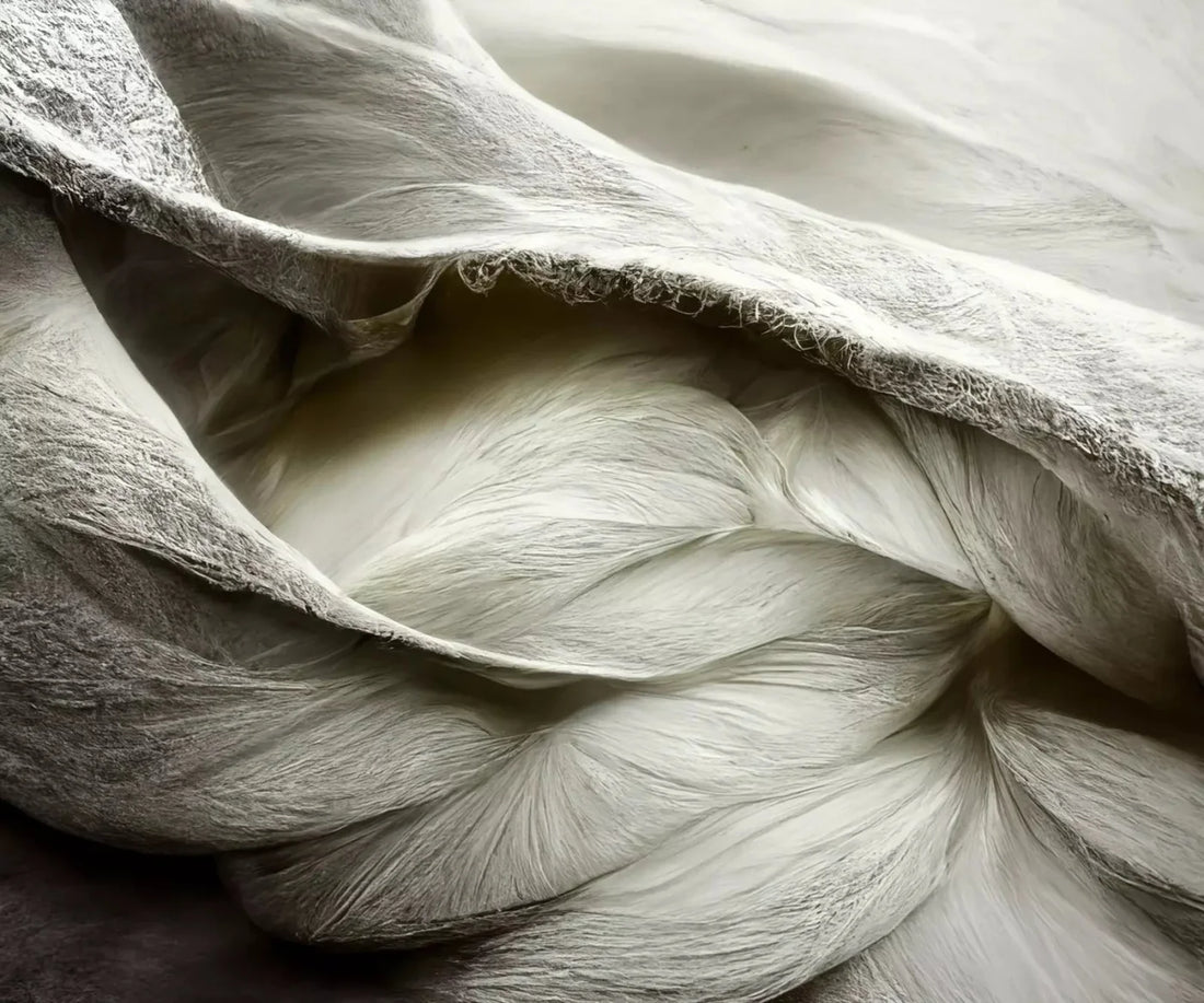 White Feathers 5X42 Fleece ( 60 X 50 Inch ) Backdrop