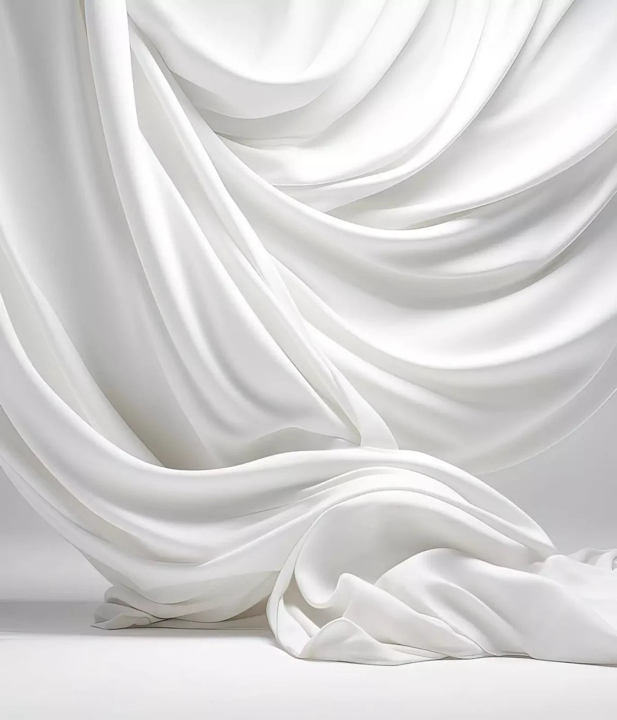 Flowing Silk Drop 10X12 Ultracloth ( 120 X 144 Inch ) Backdrop