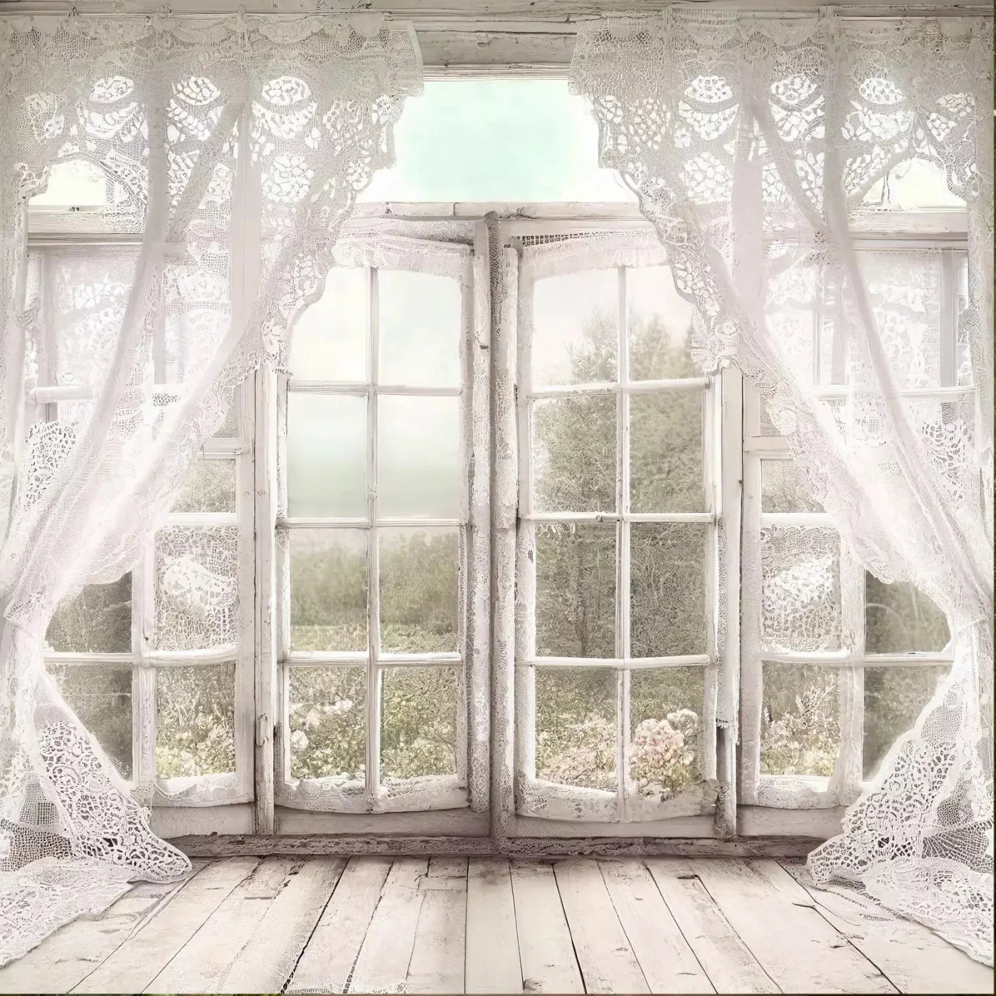 spring cottage Backdrop for Photography