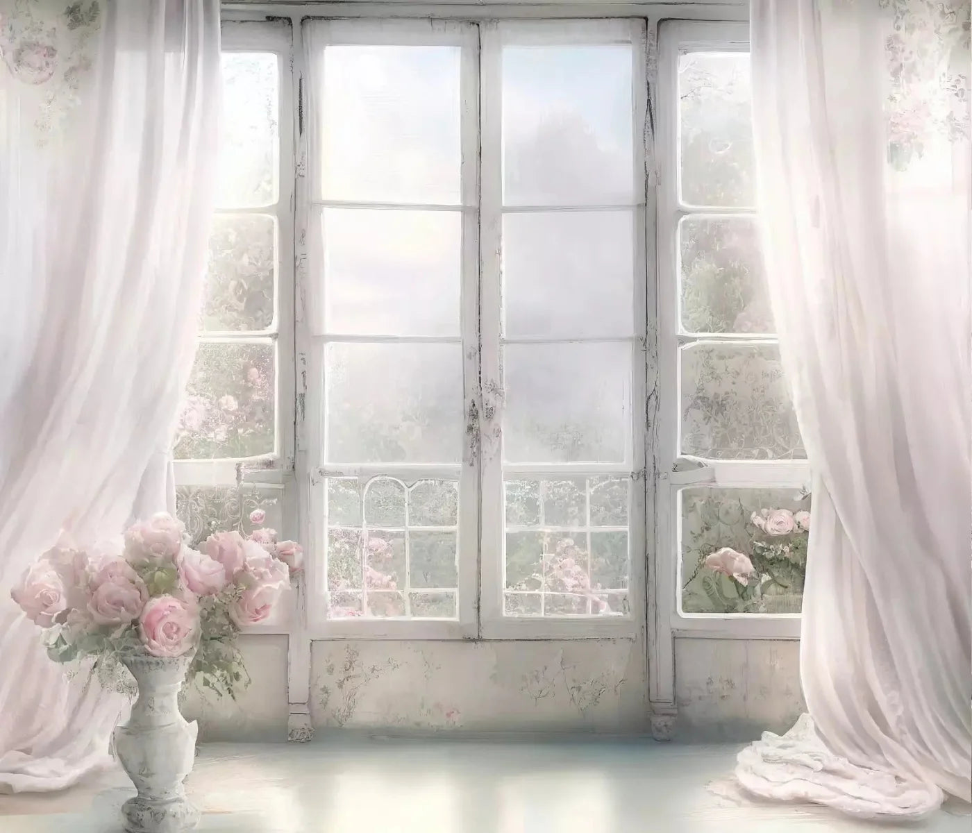 White Room Iii 12X10 Ultracloth ( 144 X 120 Inch ) Backdrop