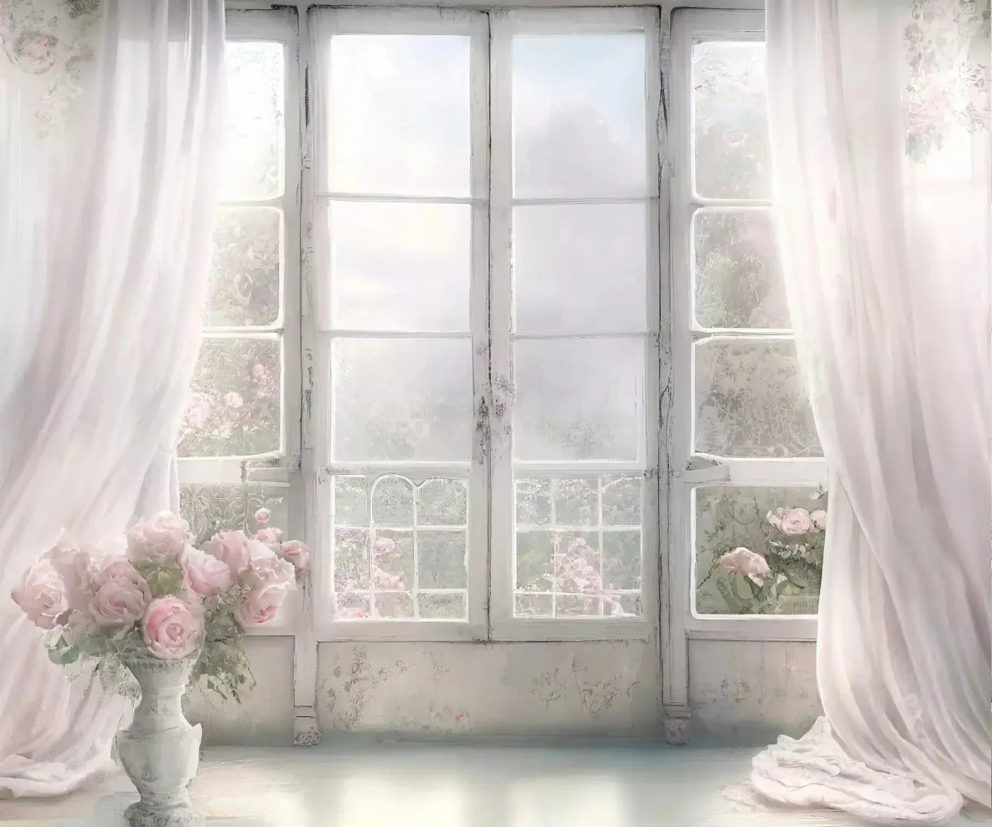 White Room Iii 5X42 Fleece ( 60 X 50 Inch ) Backdrop