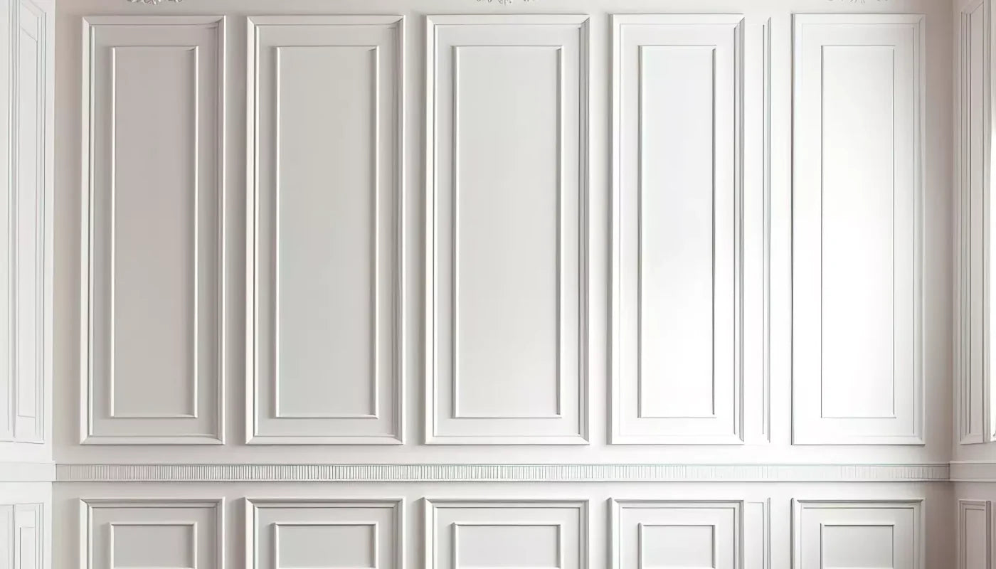 White Simple Ballroom 14X8 Ultracloth ( 168 X 96 Inch ) Backdrop