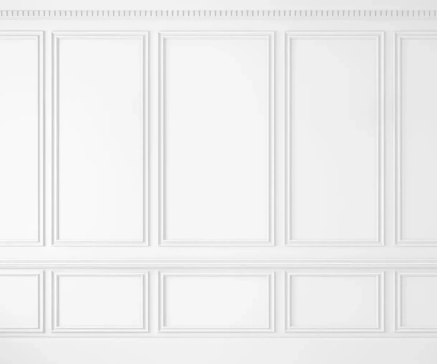 White Wall Ballroom 5’X4’2 Fleece (60 X 50 Inch) Backdrop