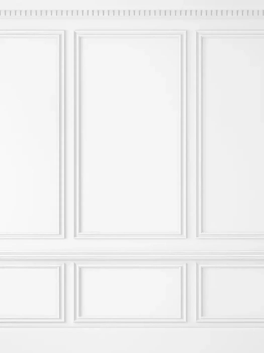 White Wall Ballroom 5’X6’8 Fleece (60 X 80 Inch) Backdrop