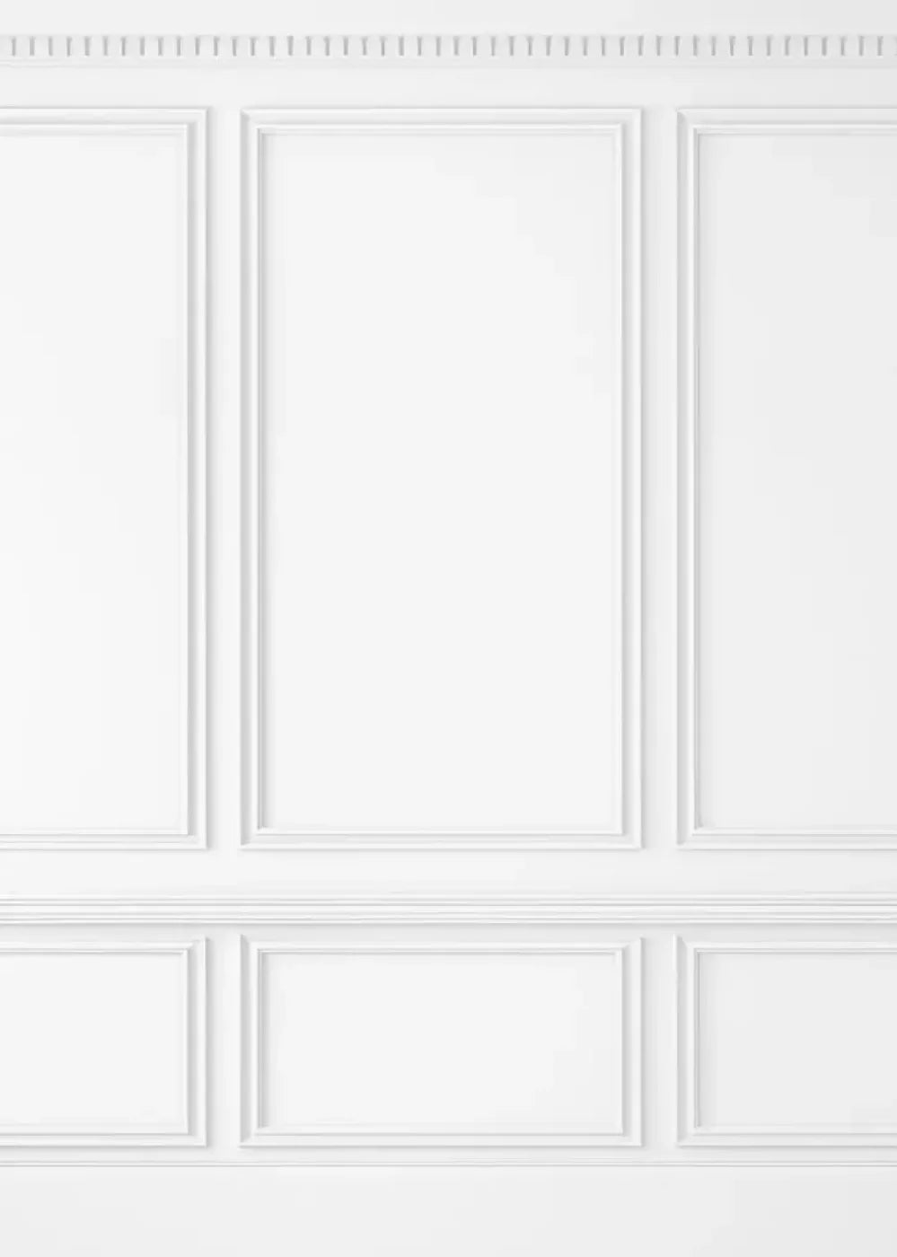 White Wall Ballroom 5’X7’ Ultracloth (60 X 84 Inch) Backdrop