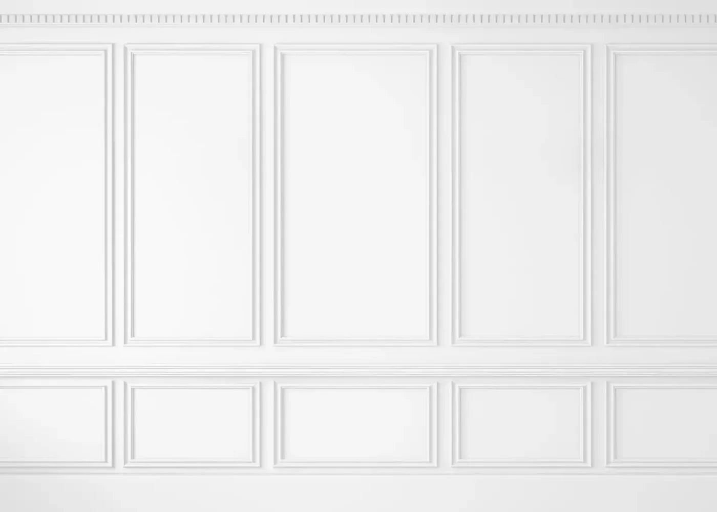 White Wall Ballroom 7’X5’ Ultracloth (84 X 60 Inch) Backdrop