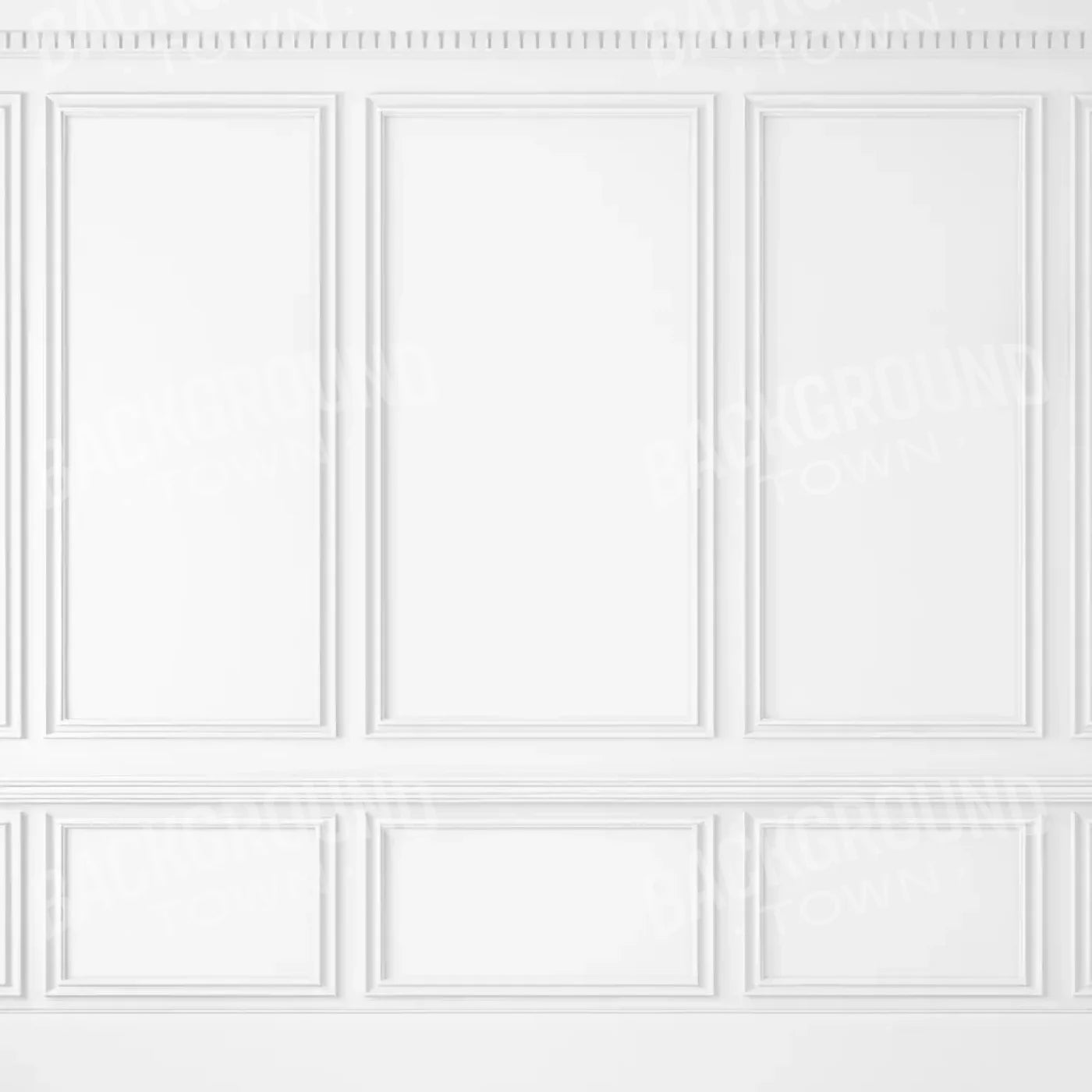 White Wall Ballroom 8’X8’ Fleece (96 X Inch) Backdrop