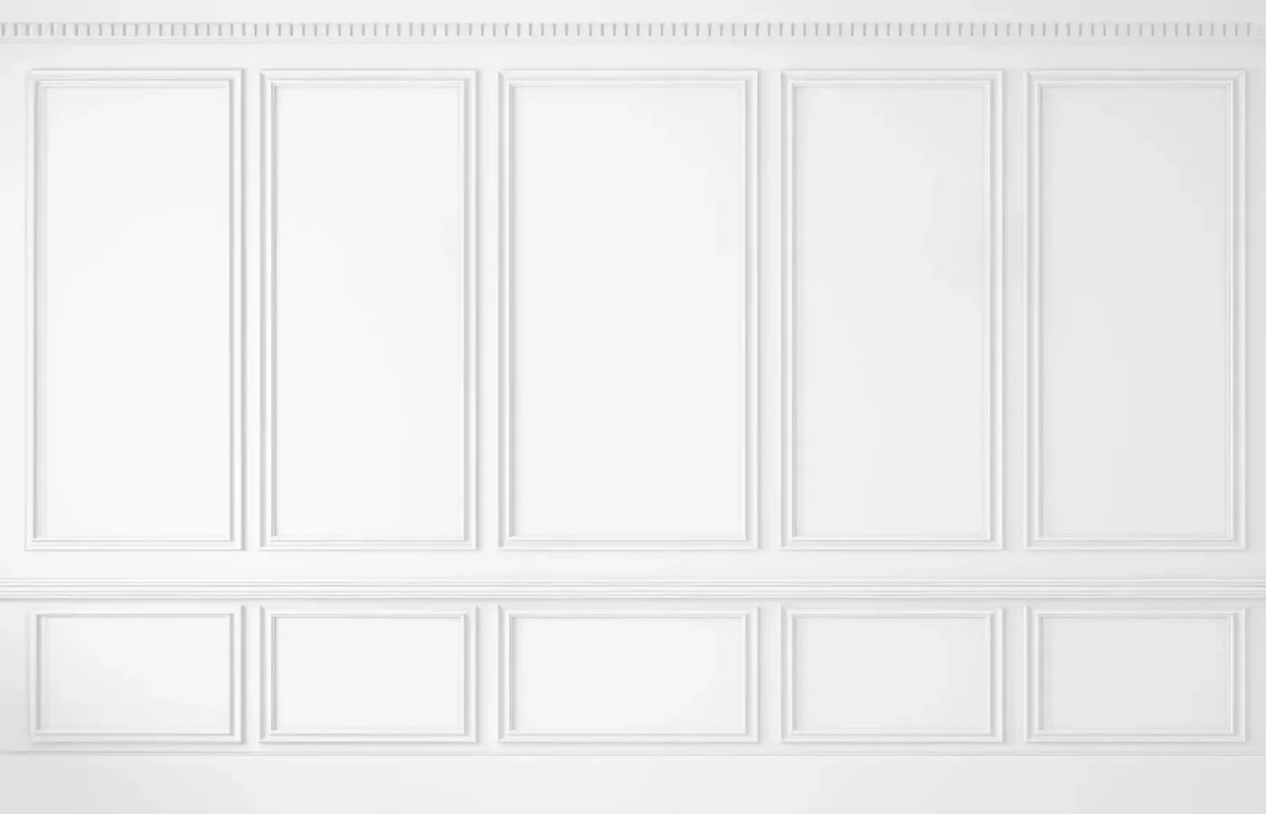 White Wall Ballroom 14’X9’ Ultracloth (168 X 108 Inch) Backdrop