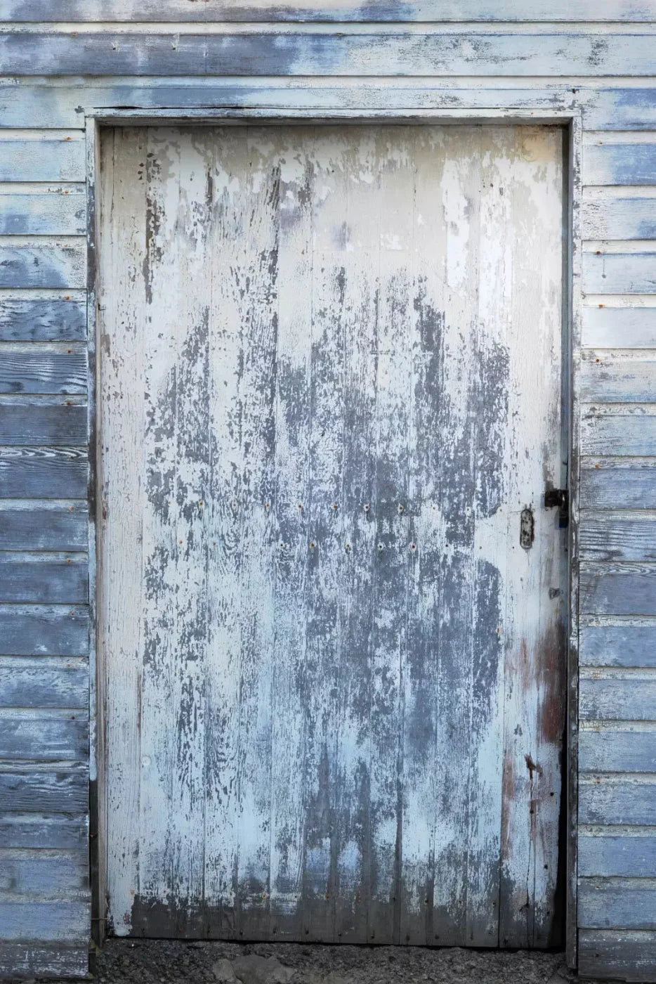 White Washed Door Backdrop