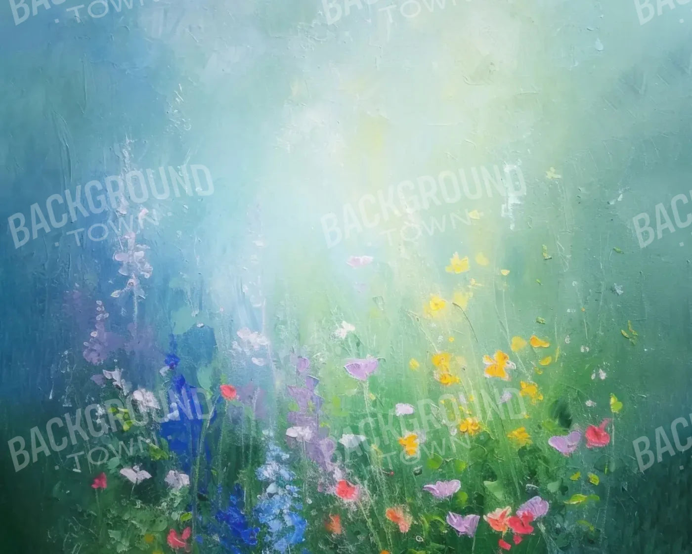 Wildflower Delight 10’x8’ Fleece (120 x 96 inch) Backdrop