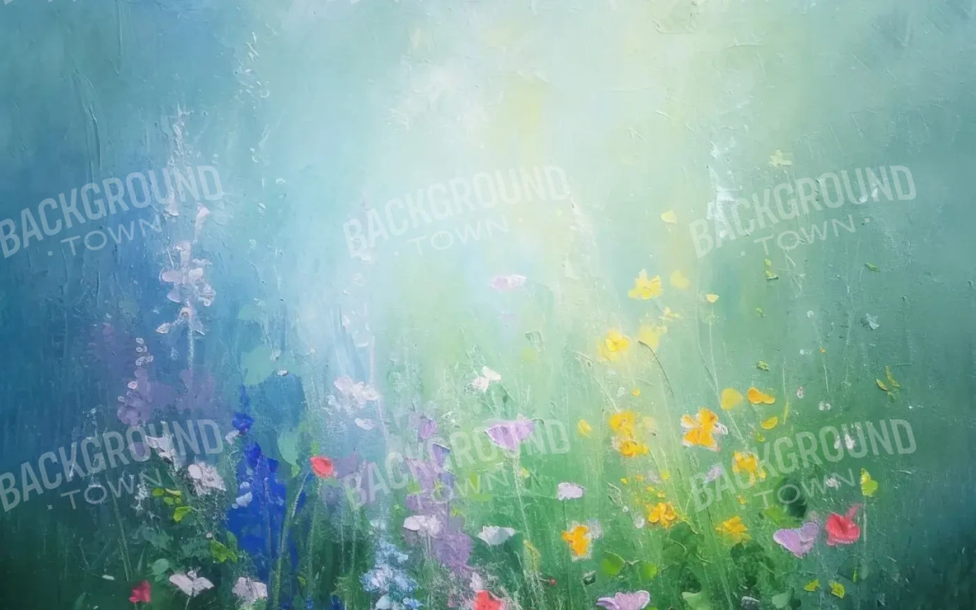 Wildflower Delight 8’x5’ UltraCloth (96 x 60 inch) Backdrop
