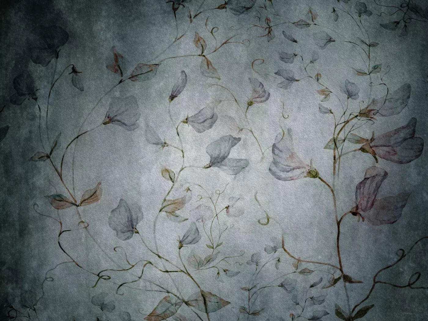 Wildflower Floral 10’X8’ Fleece (120 X 96 Inch) Backdrop