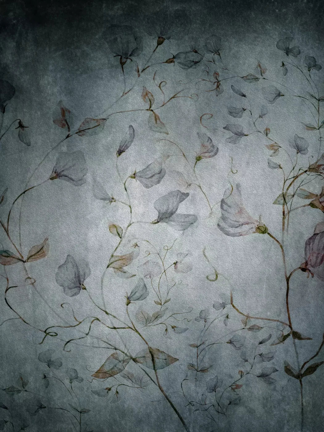 Wildflower Floral 8’X10’ Fleece (96 X 120 Inch) Backdrop