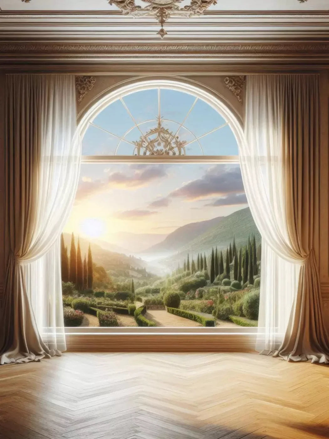 Window To The Soul 6’X8’ Fleece (72 X 96 Inch) Backdrop