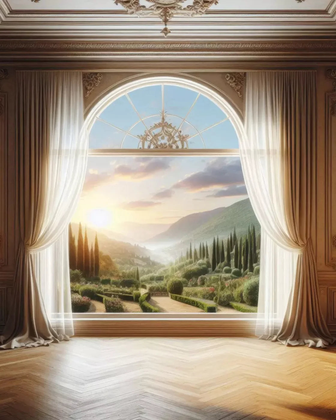 Window To The Soul 8’X10’ Fleece (96 X 120 Inch) Backdrop