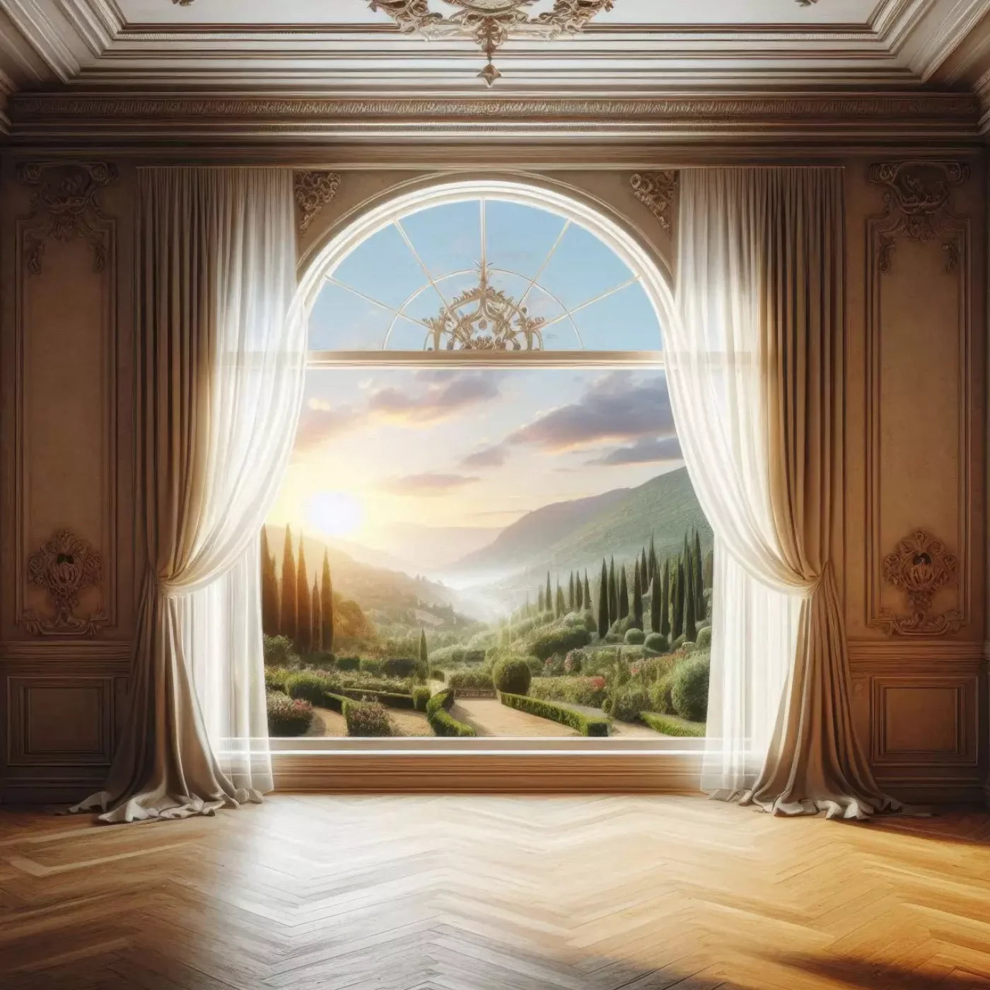 Window To The Soul 8’X8’ Fleece (96 X Inch) Backdrop