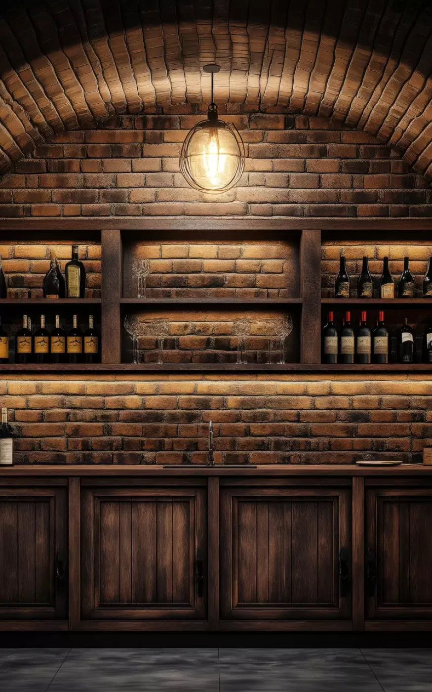 Wine Bar 5’X8’ Ultracloth (60 X 96 Inch) Backdrop