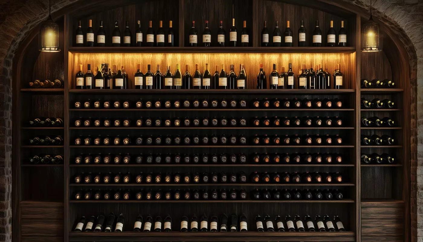 Wine Cellar 14’X8’ Ultracloth (168 X 96 Inch) Backdrop