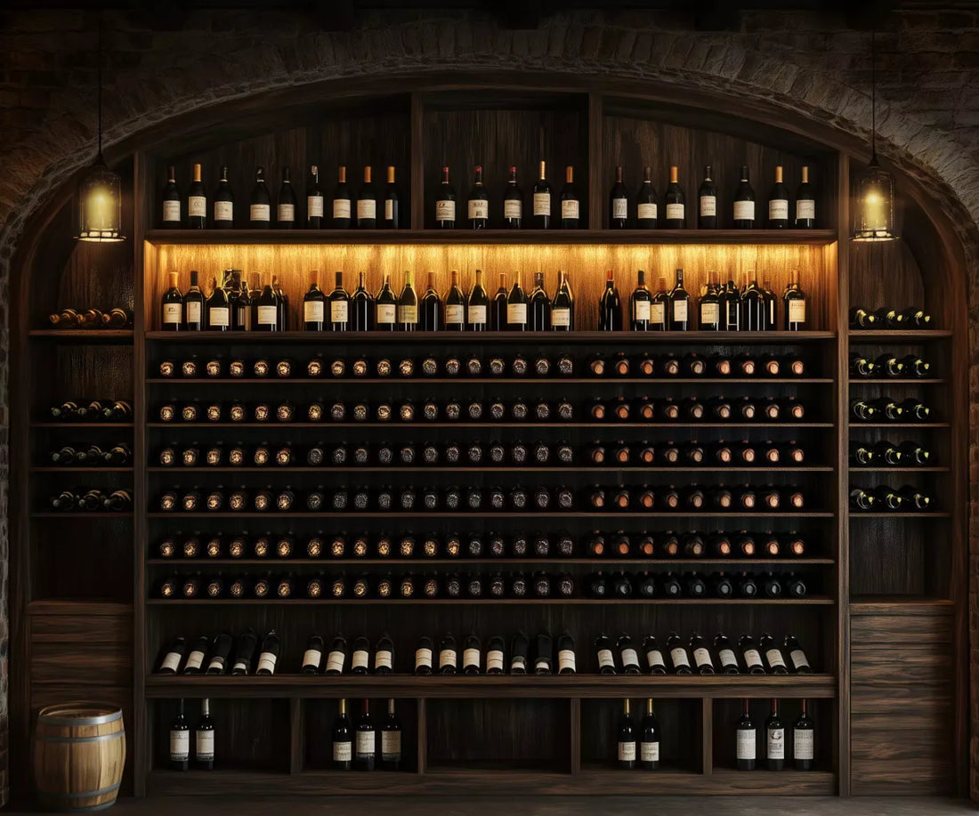 Wine Cellar 5’X4’2 Fleece (60 X 50 Inch) Backdrop