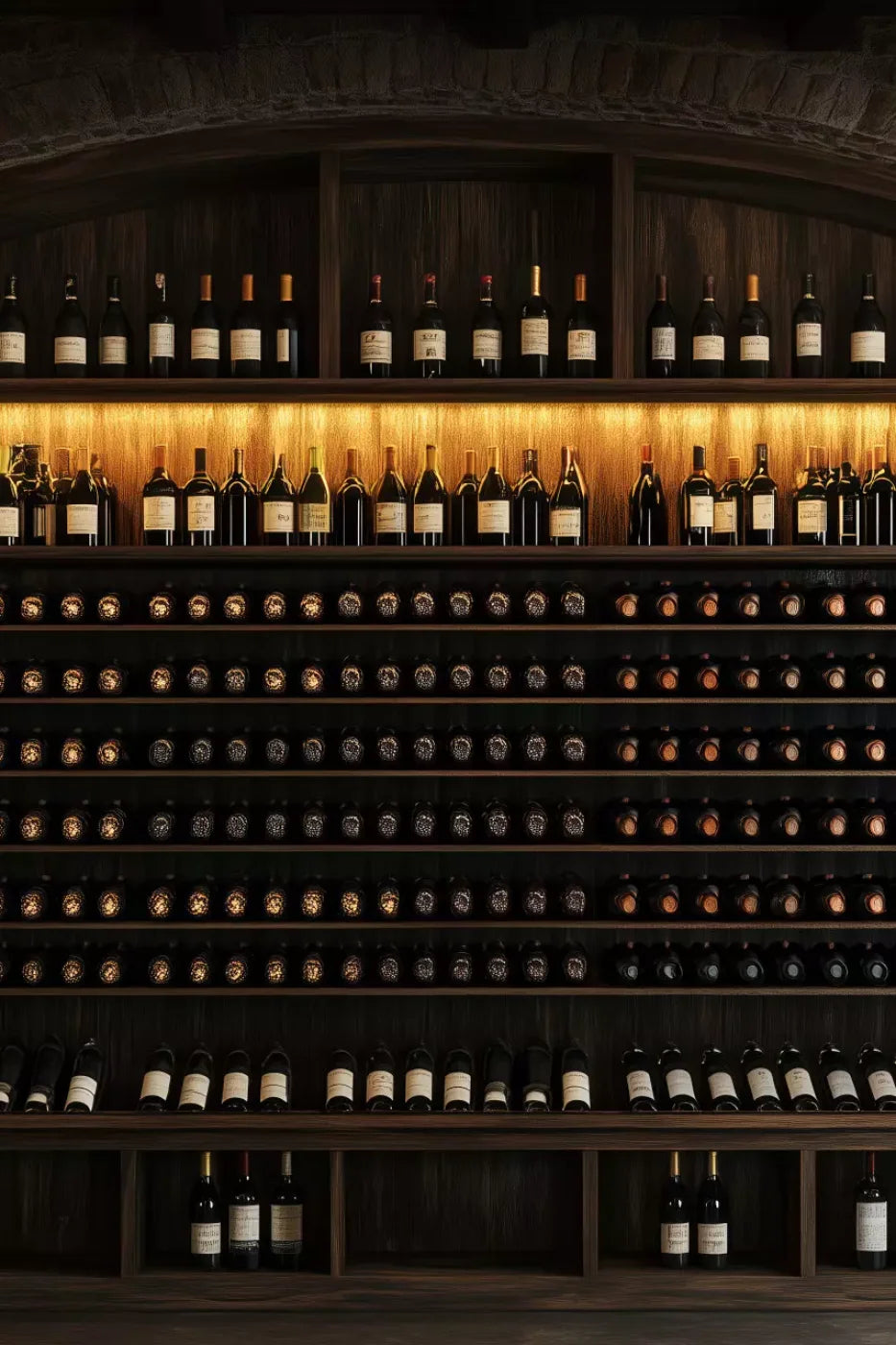 Wine Cellar 8’X12’ Ultracloth (96 X 144 Inch) Backdrop