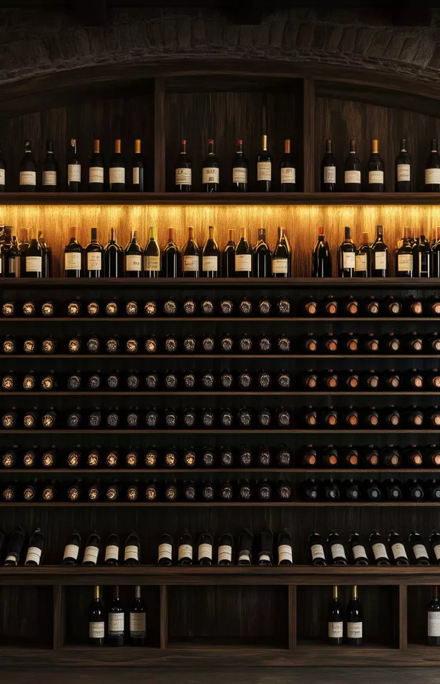 Wine Cellar 9’X14’ Ultracloth (108 X 168 Inch) Backdrop