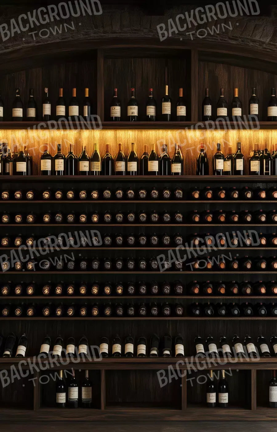 Wine Cellar 9’X14’ Ultracloth (108 X 168 Inch) Backdrop