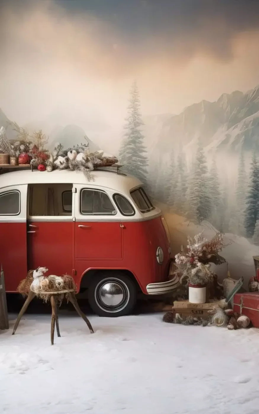 Winter Camping Ii 5’X8’ Ultracloth (60 X 96 Inch) Backdrop