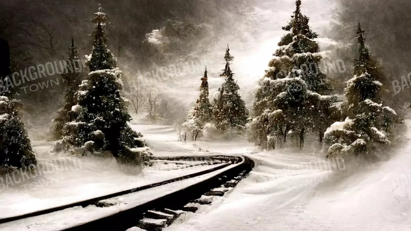 Winter Express 14X8 Ultracloth ( 168 X 96 Inch ) Backdrop