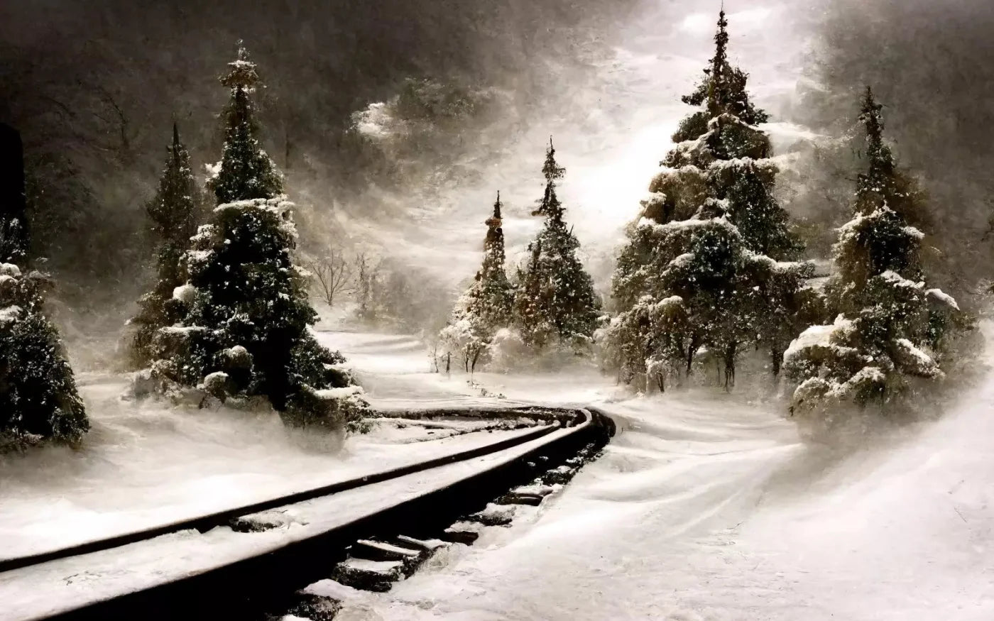 Winter Express 14X9 Ultracloth ( 168 X 108 Inch ) Backdrop