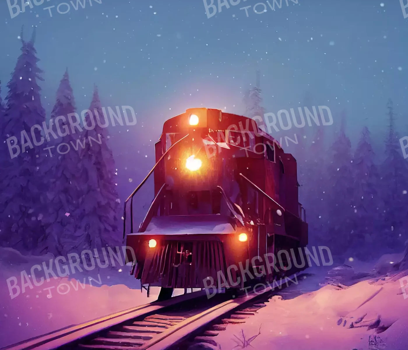 Winter Express 3 12X10 Ultracloth ( 144 X 120 Inch ) Backdrop