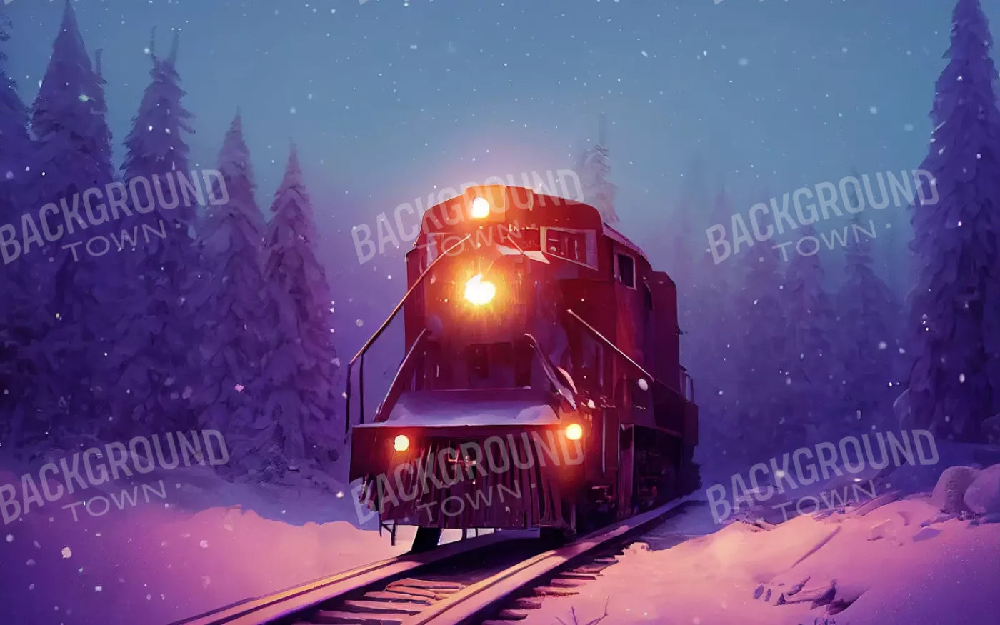 Winter Express 3 14X9 Ultracloth ( 168 X 108 Inch ) Backdrop