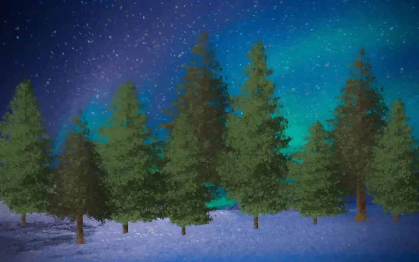 Winter Sky 14X9 Ultracloth ( 168 X 108 Inch ) Backdrop