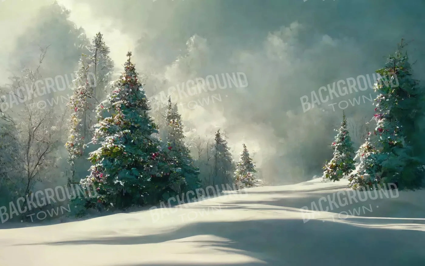 Winter Wonderland 14X9 Ultracloth ( 168 X 108 Inch ) Backdrop