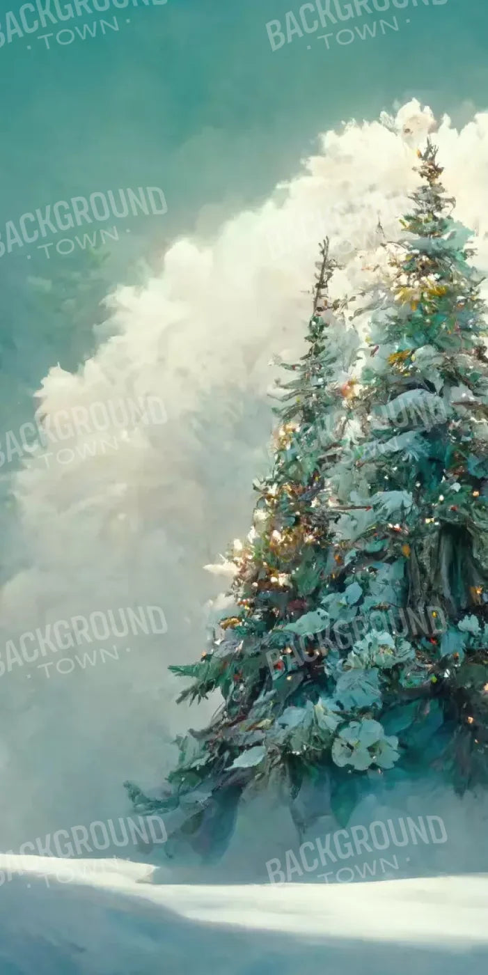 Winter Wonderland 2 10X20 Ultracloth ( 120 X 240 Inch ) Backdrop