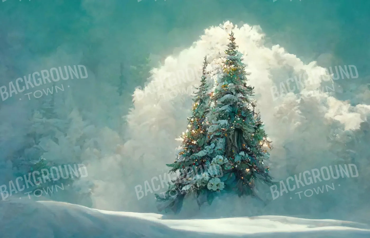 Winter Wonderland 2 12X8 Ultracloth ( 144 X 96 Inch ) Backdrop