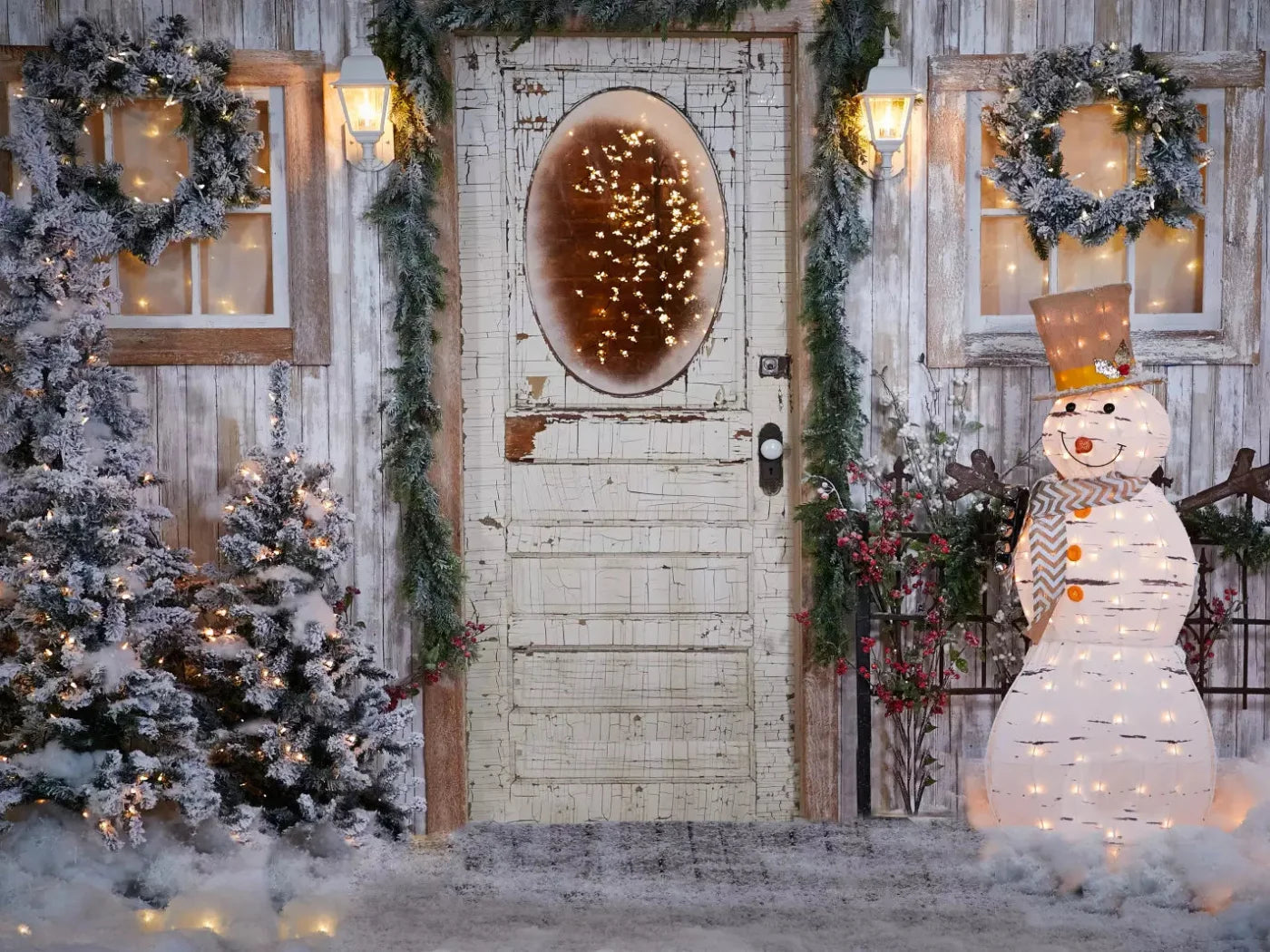 Winter Wonderland 7X5 Ultracloth ( 84 X 60 Inch ) Backdrop