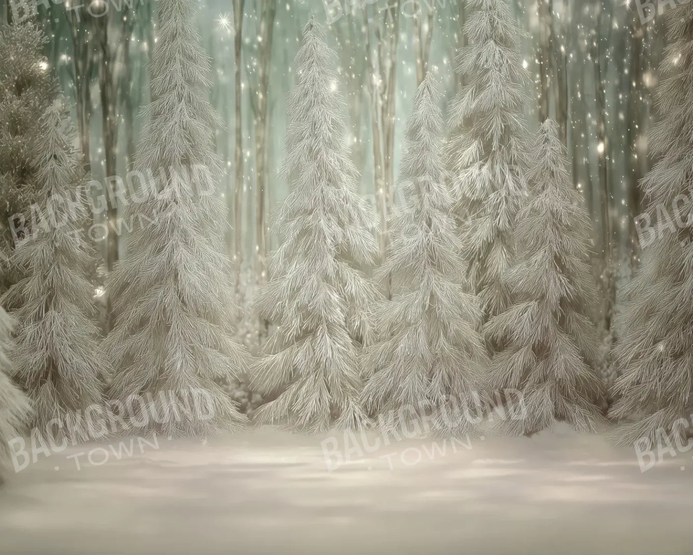 Winter Woods 10’x8’ Fleece (120 x 96 inch) Backdrop