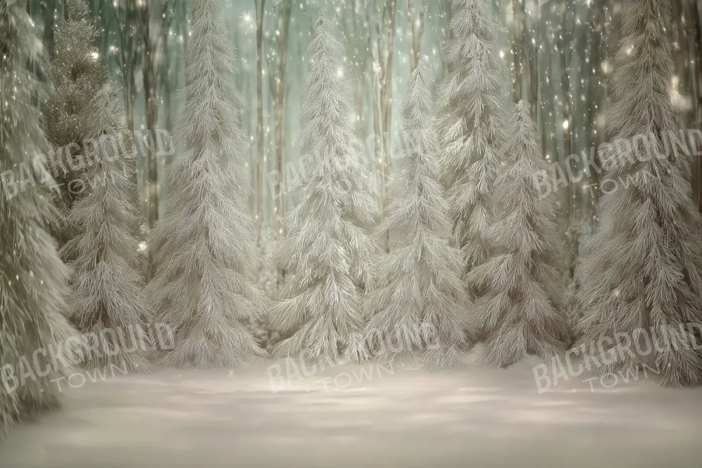 Winter Woods 12’x8’ UltraCloth (144 x 96 inch) Backdrop