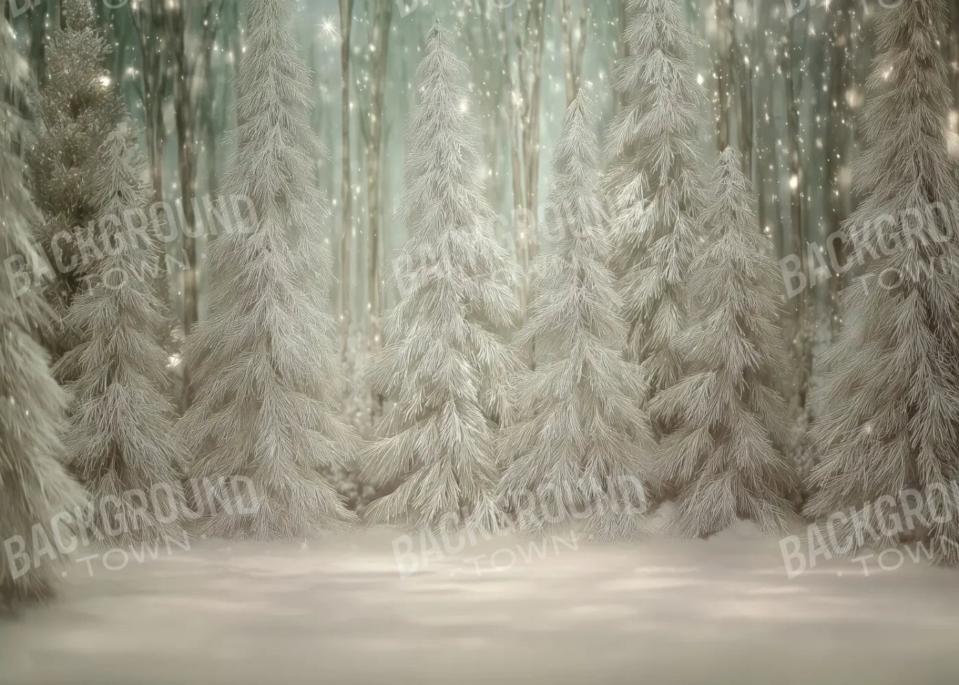 Winter Woods 7’x5’ UltraCloth (84 x 60 inch) Backdrop