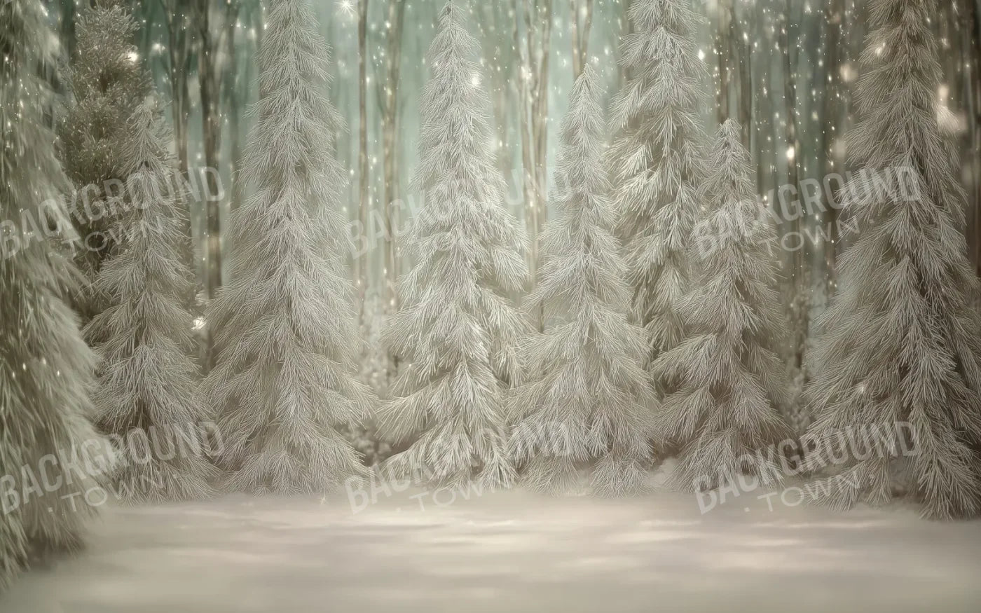 Winter Woods 8’x5’ UltraCloth (96 x 60 inch) Backdrop