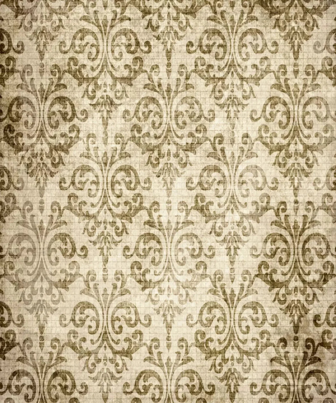 Beige Damask Backdrop for Photography
