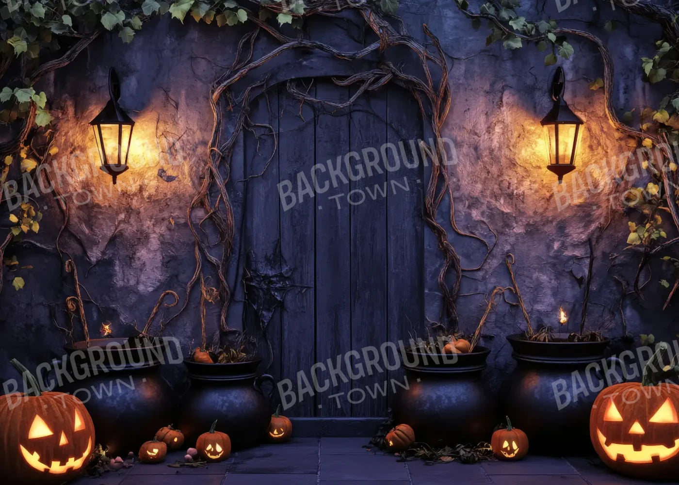 Witchs Doorstep 7’x5’ UltraCloth (84 x 60 inch) Backdrop