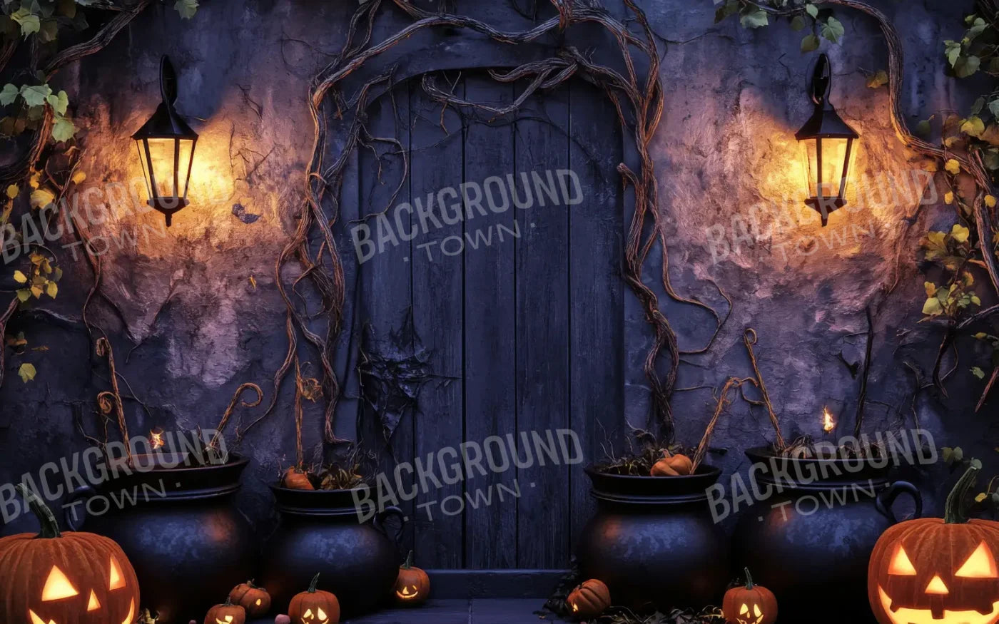 Witchs Doorstep 8’x5’ UltraCloth (96 x 60 inch) Backdrop