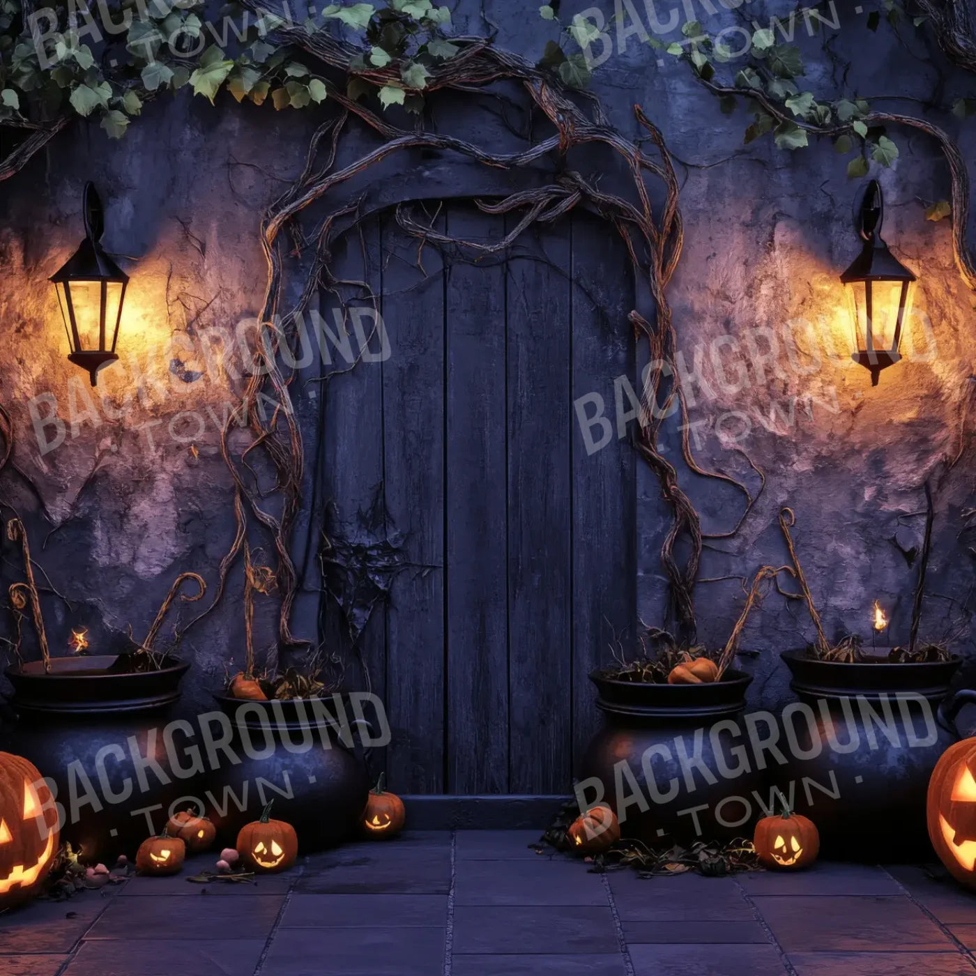 Witchs Doorstep 8’x8’ Fleece (96 x 96 inch) Backdrop