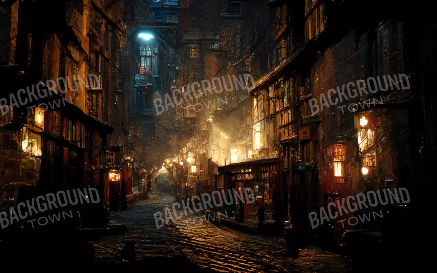 Diagonal Alley 14X9 Ultracloth ( 168 X 108 Inch ) Backdrop