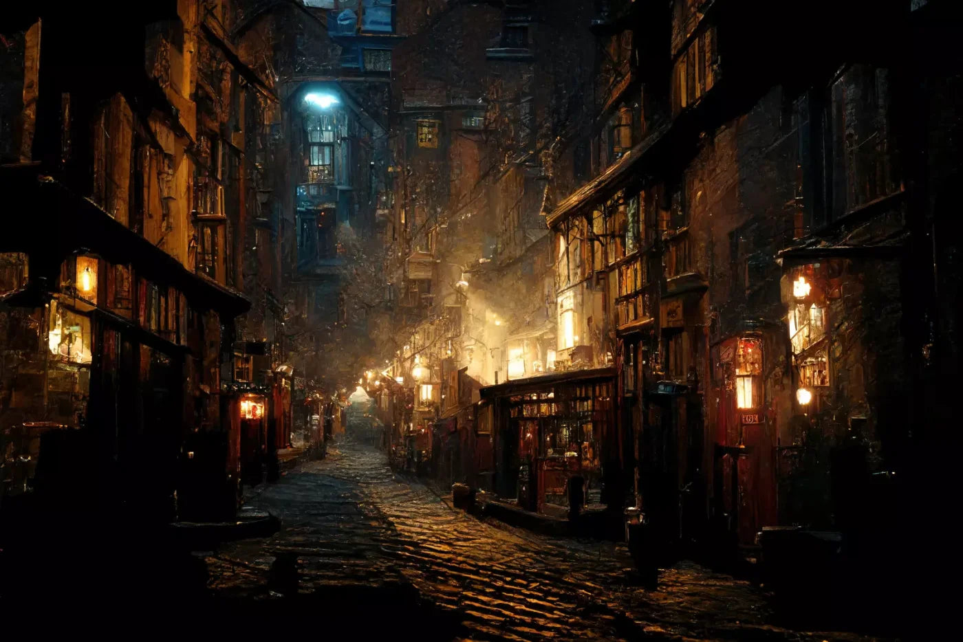 Diagonal Alley 8X5 Ultracloth ( 96 X 60 Inch ) Backdrop