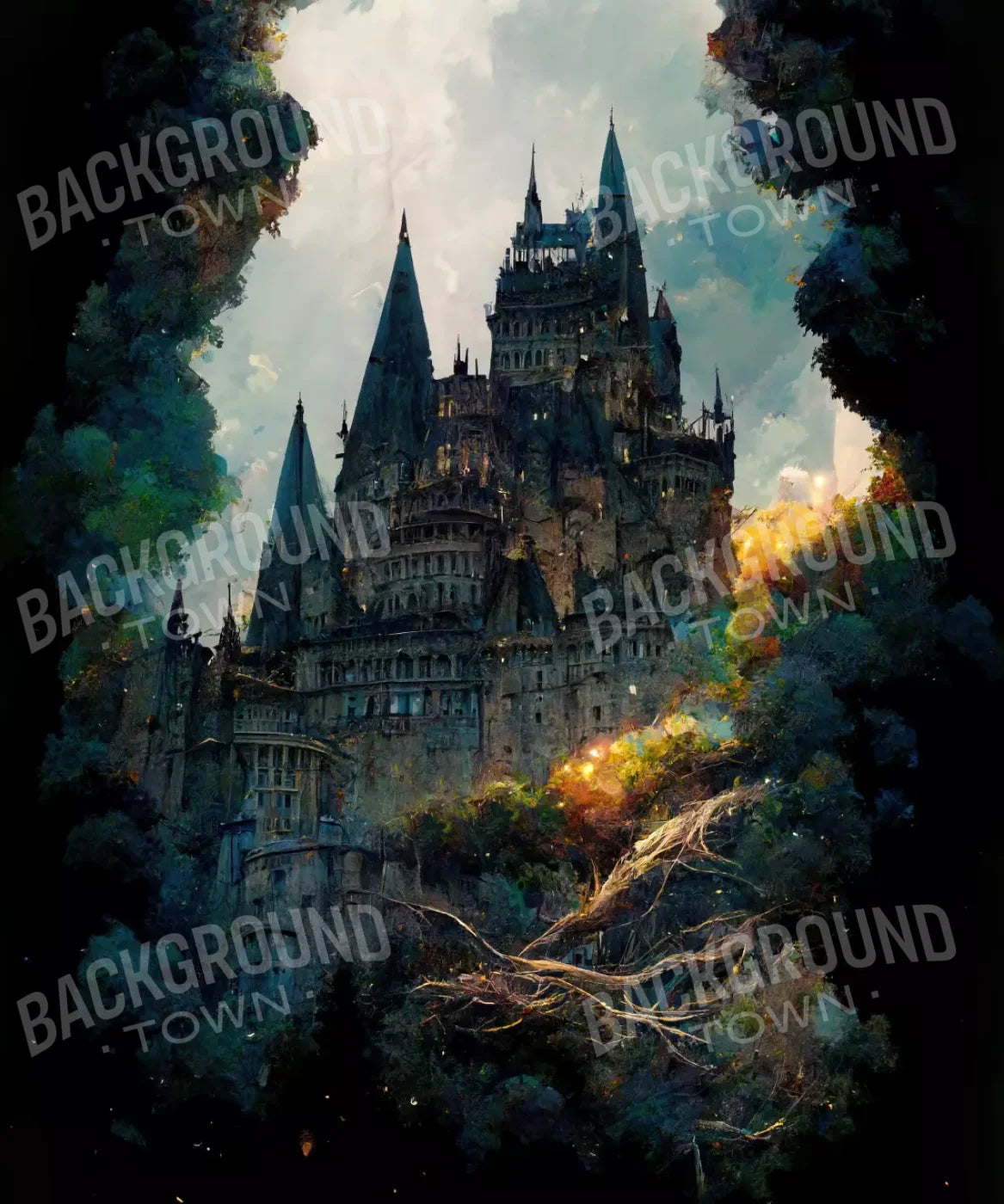 wizard castle Backdrop for Photography