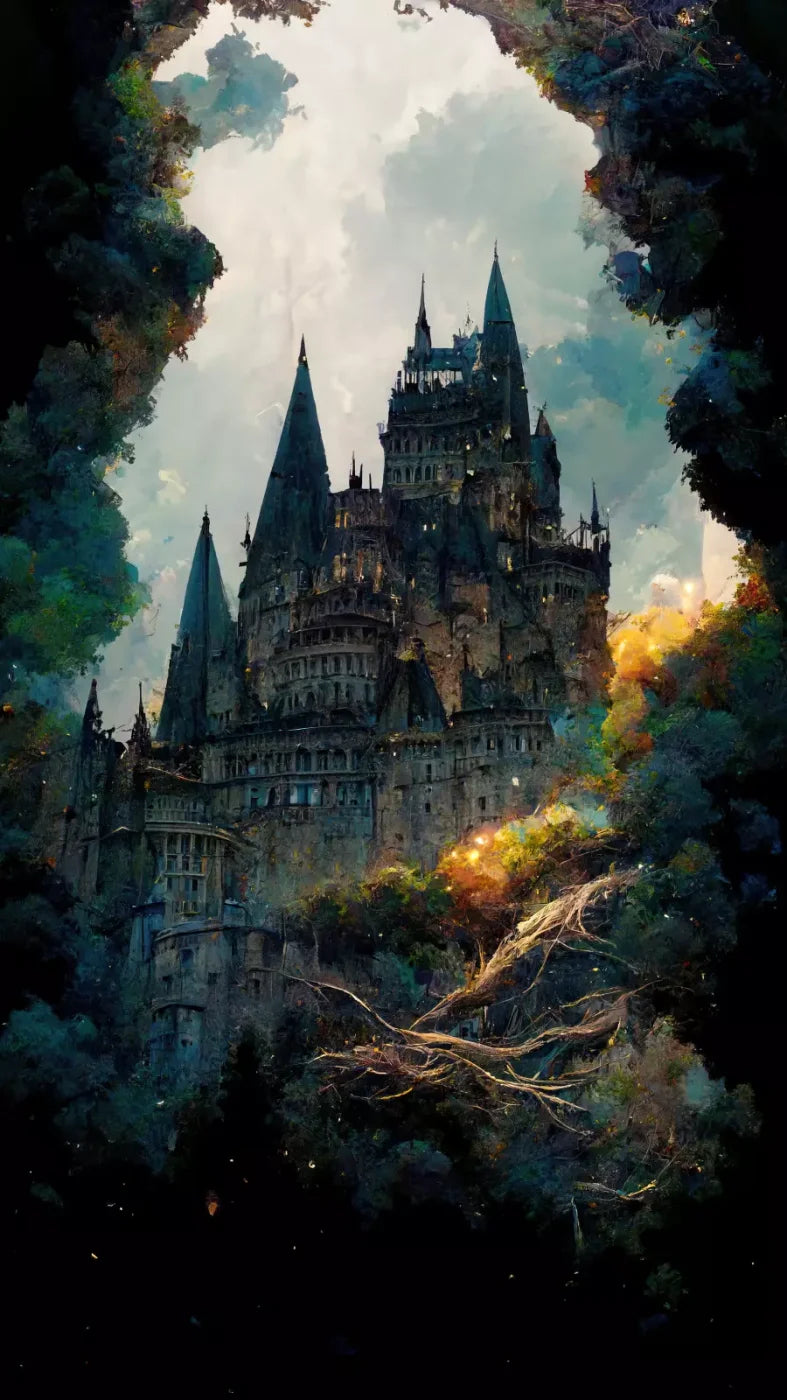 Wizard Castle 8X14 Ultracloth ( 96 X 168 Inch ) Backdrop