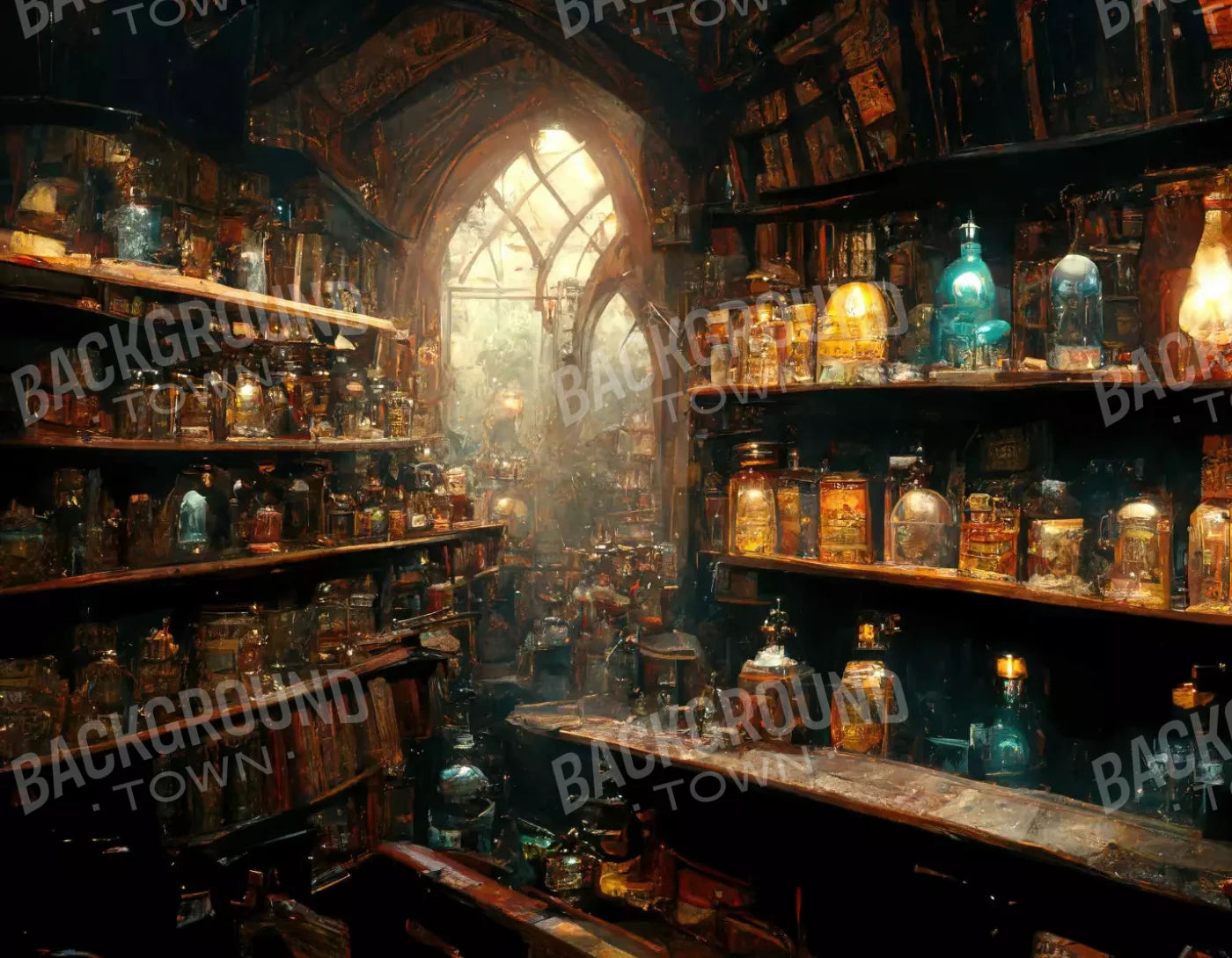 Wizards Lab 8X6 Fleece ( 96 X 72 Inch ) Backdrop