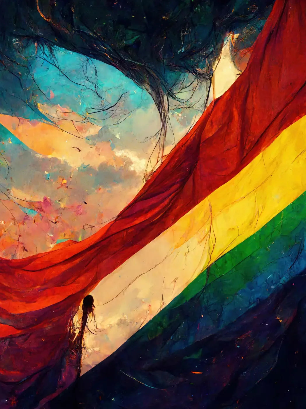Worn Pride 6’X8’ Fleece (72 X 96 Inch) Backdrop